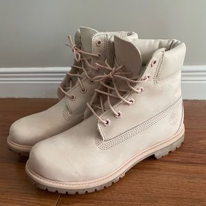 Pink Timberlands